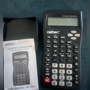 Caliber scientific calculator